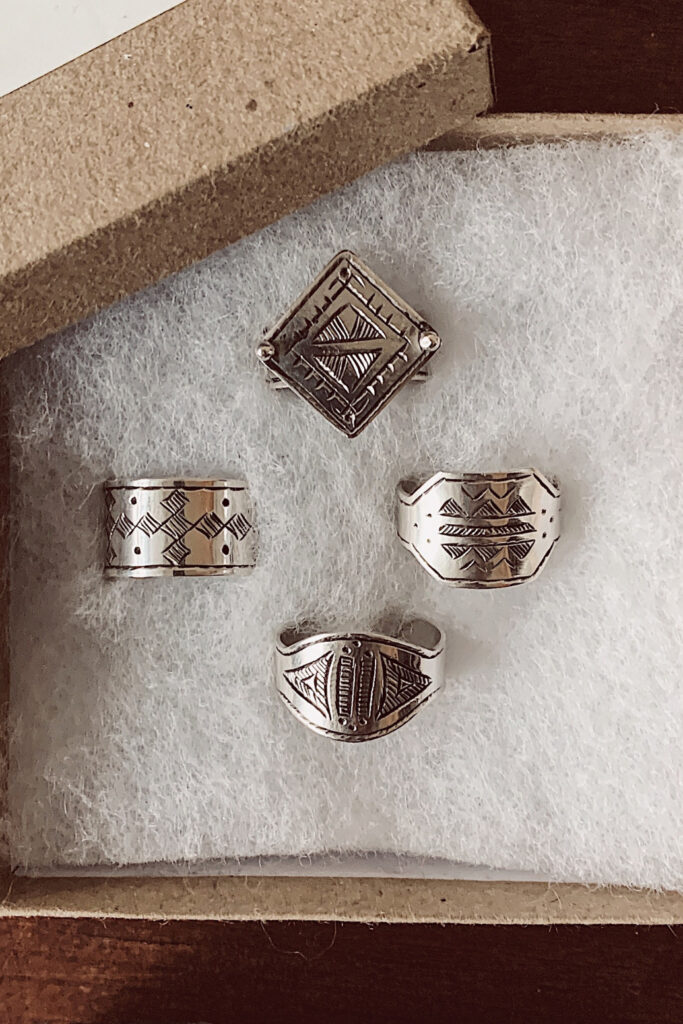 Sterling Silver Midi Rings