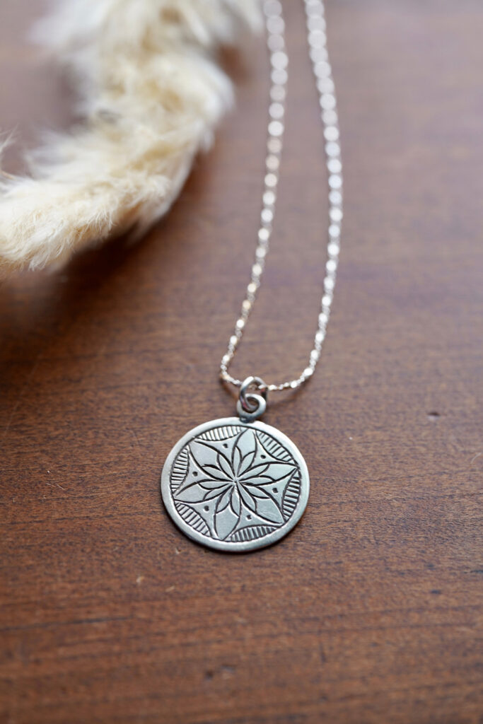Sterling Silver Charm Necklace