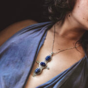Sterling Silver Lapis Lazuli Pendant