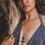 Sterling Silver Lapis Lazuli Pendant