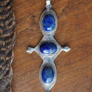 Sterling Silver Lapis Lazuli Pendant